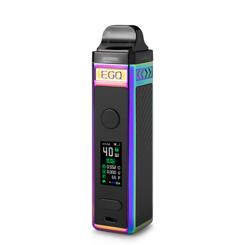 Smok Rpm40 Pod Nastavitelný výkon 5-40W Barva obrazovka Zobrazit elektronickou cigaretu